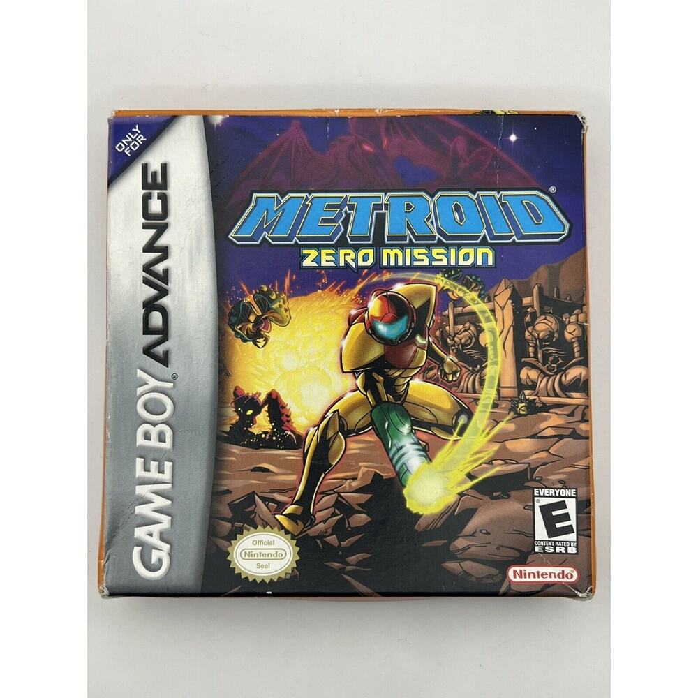 Metroid: Zero Mission (Nintendo Game Boy Advance) Complete in Box CIB